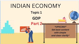 Indian economy unit2 GDP Part2 civilservices upsc indianeconomy gdpprelims mainsviralvedio [upl. by Hgieliak]