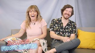 Broadway First Dates Libby Winters and John Gallagher Jr [upl. by Payne]