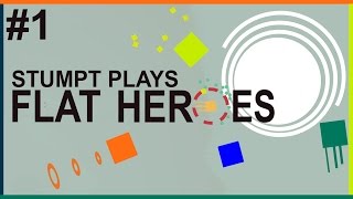 Flat Heroes  1  Its Hip to be Square 4 Player Gameplay [upl. by Lugar]