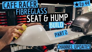 Cafe Racer Tail Section Seat Cowl Build PART 2 amp Upcoming Videos Still To Come [upl. by Vin409]