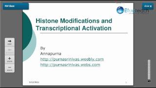 Role of Histone Modifications in Transcription [upl. by Dnesnwot]