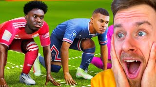 Wer ist der SCHNELLSTE SPIELER in FIFA 22 👀⚡️ Speed Test [upl. by Annoirb]