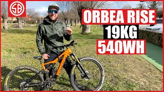 Orbea Rise Hydro 2022 EMTB  First Look  19KG amp 540WH [upl. by Wonacott]