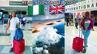 RELOCATION TRAVEL VLOG🇬🇧MY FLIGHT TO THE UK  ADDIS ABABA amp BRUSSELS AIRPORT ARRIVING MANCHESTER [upl. by Eannyl]