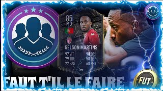 FANTASY FUT MARTINS REVIEW 89 FUT FANTASY GELSON MARTINS PLAYER REVIEW  FIFA 22 [upl. by Godewyn]