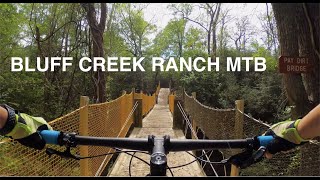 Bluff Creek Ranch Mountain biking  Intermediate Loop [upl. by Possing418]