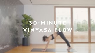 30Minute Energizing Power Vinyasa Flow with Briohny Smyth [upl. by Matthew]