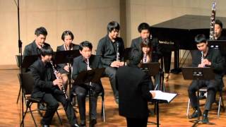 Danse Macabre Op40  ChalesCamille Saint Saens CU Clarinet Ensemble [upl. by Semela647]