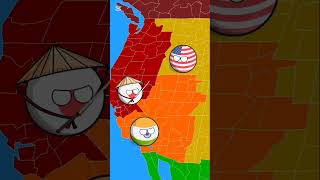 Countries in parallel universe nutshell animationcountryballs​nutshellww3 [upl. by Merell]