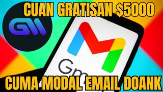 VIRALKAN CUMA MODAL EMAIL SEBULAN CUAN 300  GX token Kalau 10 Akun 3000  GX Token [upl. by Eberhart488]