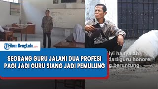 Cerita Pilu Guru Honorer di Sukabumi Pulang Mengajar di Sekolah Alvi Noviardi Jadi Pemulung [upl. by Ecnaled]