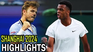 Stan Wawrinka vs Giovanni Mpetshi Perricard Round 1 Highlights  Shanghai 2024 [upl. by Oicaro]