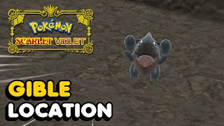 Pokemon Scarlet amp Violet  Gible Location [upl. by Halland]