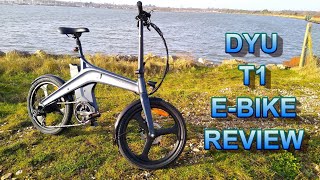 ★ DYU T1 EBIKE REVIEW ★ [upl. by Nnanaej]