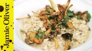 Jamies Perfect Mushroom Risotto [upl. by Ojeitak]