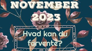 NOVEMBER MÅNED 2023  Jord 🌱 Vand 🌊 Ild 🔥 Luft 🌬️ Tarot månedslæsning for dit element [upl. by Anel]