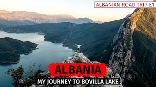 Introducing ALBANIA  The Road to Bovilla Lake  Albanian Road Trip [upl. by Idden482]