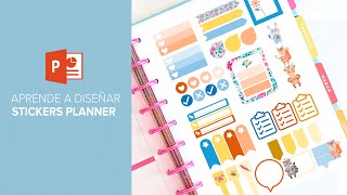 Cómo hacer STICKERS PLANNER para decorar tu AGENDA [upl. by Eanrahs]