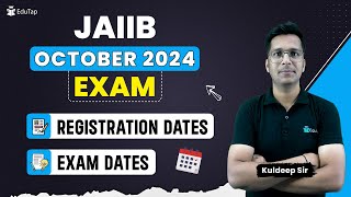 JAIIB Exam Registration Process 2024  JAIIB Oct 2024 Exam Date  IIBF JAIIB Exam Apply Online [upl. by Annyahs]