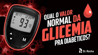 Qual o Valor Normal da Glicemia Pra Diabéticos🤔 [upl. by Aciram367]