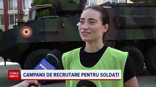 MApN organizează campanii de recrutare [upl. by Ennaimaj]