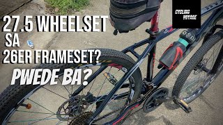 275 wheelset on 26er frame kasya ba  Cycling Voyages Experiment 1 [upl. by Dermot]