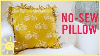 DIY  NoSew Pillow [upl. by Tyson]