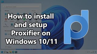 How to Install and Setup Proxifier to run internet from proxy server on Windows 1011 100 working [upl. by Rayshell371]