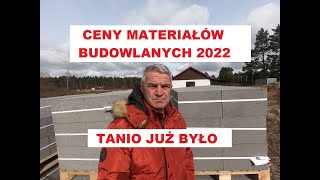 Ceny materiałów budowlanych eksplodowały [upl. by Trotter665]