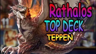 TEPPEN  Rathalos Deck  Top Deck  GAMEPLAY 12 [upl. by Aimit]