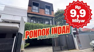 PONDOK INDAH  Rp 99 M nego  Brand New Modern Tropical House [upl. by Ztnarf]