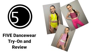 FIVE Dancewear TryOn and Review [upl. by Kovacev]