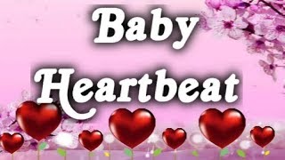 ▶️ Heartbeat  Fetal Heartbeat Sound Effect White Noise For Babies 12 Hours 🌏 [upl. by Rehteh]