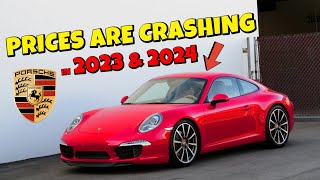 The Prices of These 5 Porsches Are FALLING FAST in 2023 amp 2024 [upl. by Kolnos]