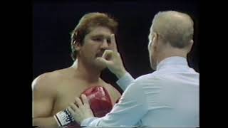 Frank Bruno v Gerrie Coetzee Wembley Arena March 4th 1986 [upl. by Ennirac]