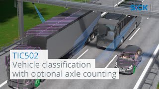 TIC502 Vehicle classification with optional axle counting [upl. by Claude]