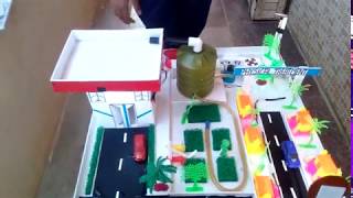 Waste Water Treatment Plant Working Model Science Project [upl. by Uriah]