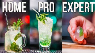 How to Make a Mojito Cocktail Home  Pro  Expert [upl. by Kealey]