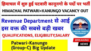 हिमाचल प्रदेश पटवारी भर्ती 2024 HP Patwari Recruitment 2024Big NewsHP Patwari Bharti [upl. by Nosnor]