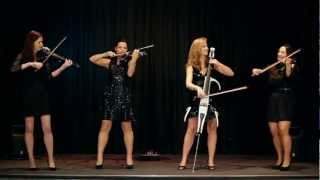 Palatine Electric String Quartet perform Palladio by Karl Jenkins [upl. by Namad]