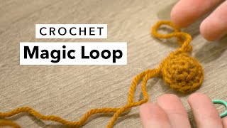 How to Crochet Magic Ring for Beginners [upl. by Acirehs649]