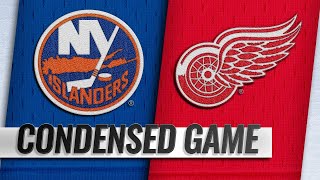 031619 Condensed Game Islanders  Red Wings [upl. by Nnayecats999]