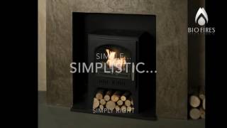 Wood Burner Style Traditional Bioethanol Stove [upl. by Ferrand]