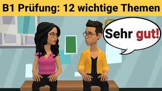 Mündliche Prüfung deutsch B1  Gemeinsam etwas planenDialog  12 wichtige Themen  sprechen Teil 3 [upl. by Aimej]