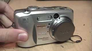 Kodak EasyShare DX4330 digital camera from 2002 [upl. by Eyanaj]