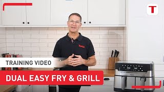 Training Video  Tefal Dual Easy Fry Air Fryer amp Grill [upl. by Assecnirp]