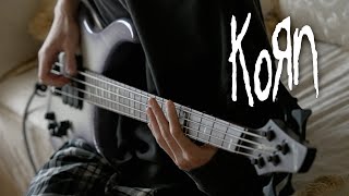 Korn  Thoughtless  bass cover [upl. by Yelrah]