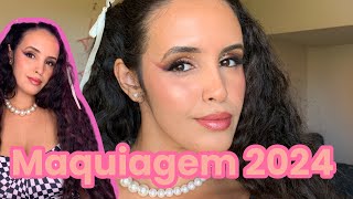 Tutorial de maquiagem 2024 tendencias [upl. by Dumond]