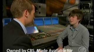 Greyson Chance on CBS Evening News [upl. by Sig34]