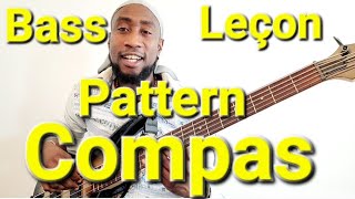 Pattern Konpa Lesoncoursbass [upl. by Eninnaej]